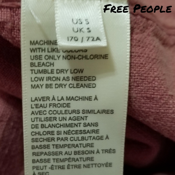 FREE PEOPLE We the Free Dusty Rose Oversized Blazer - Picture 4 of 5